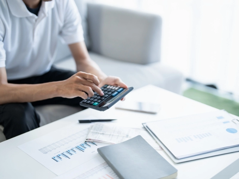 A checklist of necessary documents for estimating tax liability before submitting an IRS extension request.
