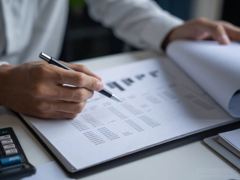 Financial records to demonstrate digital assets on bookkeeping records.